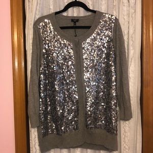 Talbots Sequin Cardigan 3X